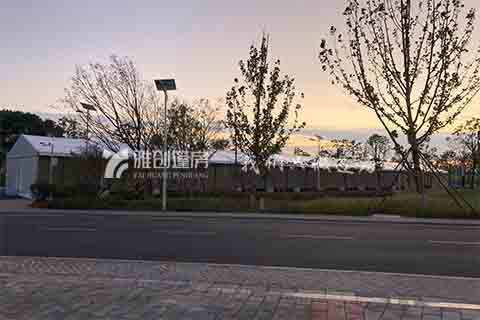 郑州雅创车展篷房租赁