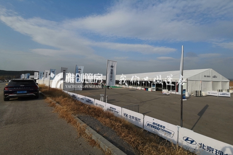 展览篷房出租的功能合作用