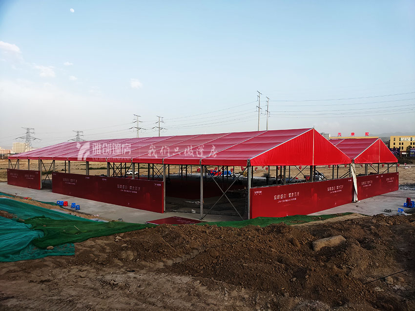 郑州篷房租赁的价格及安装布置操作建议