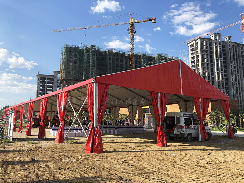 新乡篷房租赁出租公司搭建的选取与要求