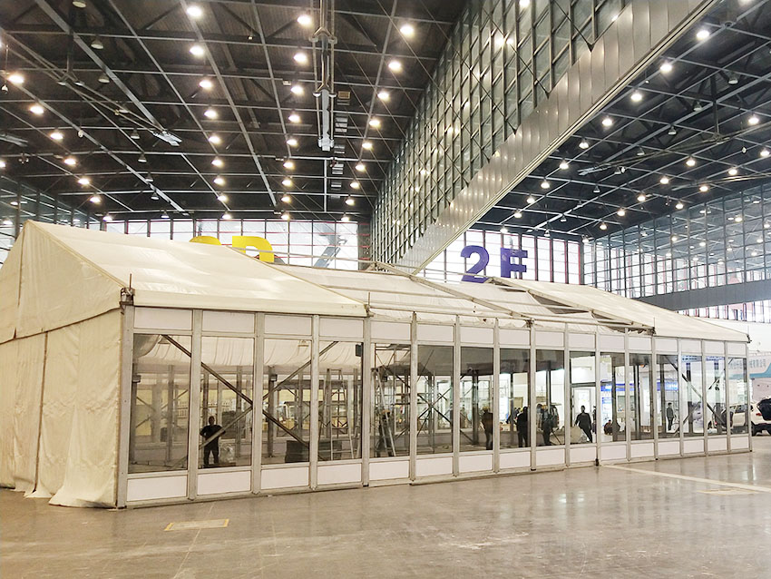 郑州展会篷房出租，透明篷房租赁公司和你一起商讨展会篷房在展会中起到什么作用？