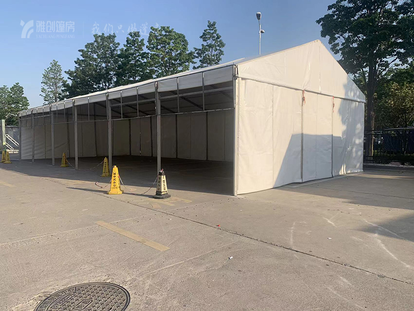 开封篷房租赁公司的篷布怎样清洗