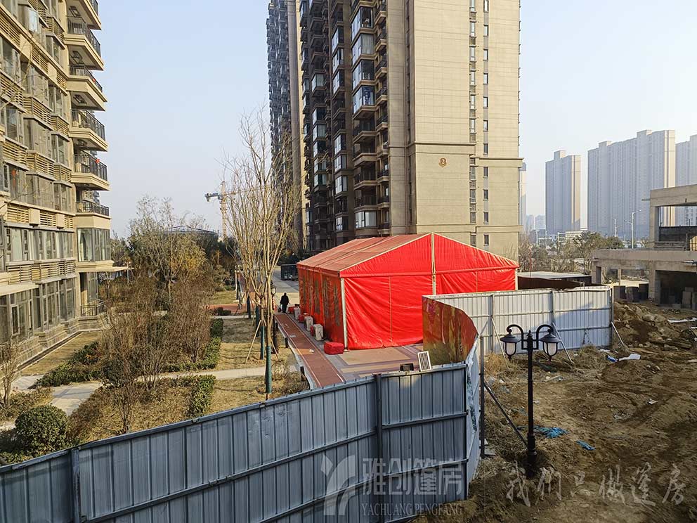 郑州篷房出租根据客户需求计算搭建