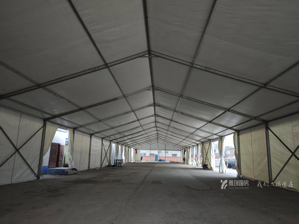 郑州篷房厂家助力搭建仓储活动篷房